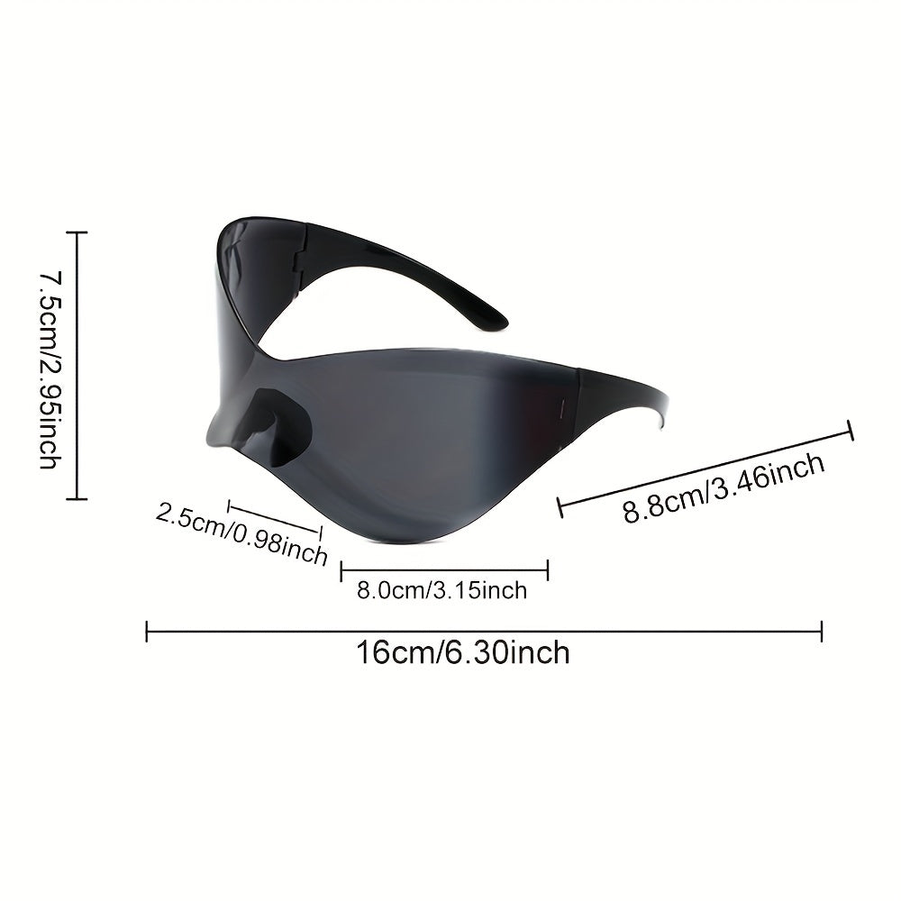Men's Large Frame Sunglasses UV Resistant for Daily Wear