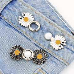 Little Daisy Pants Waist Buckle Elastic Adjustment Botton