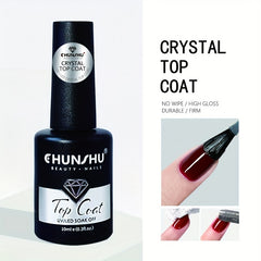 10ML High Gloss Diamond Top Coat Nail Gel