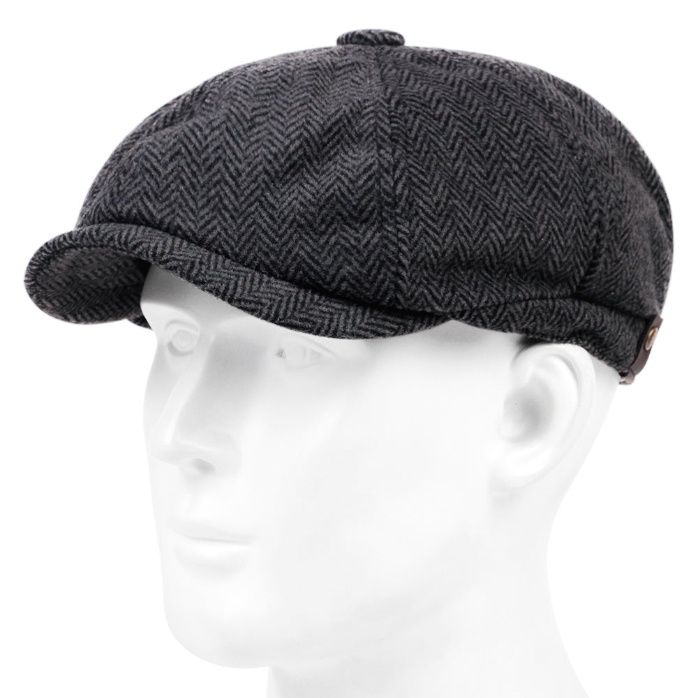 Fluffy Newspaper Men's Beret in 3 Colors