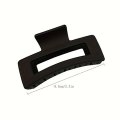 2pcs Matte Non Slip Hair Claw Clips for Thick Hair