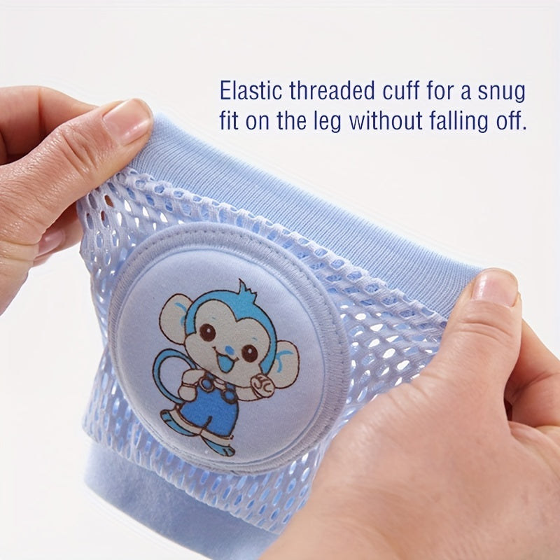 Baby Breathable Mesh Knee Pads for Crawling