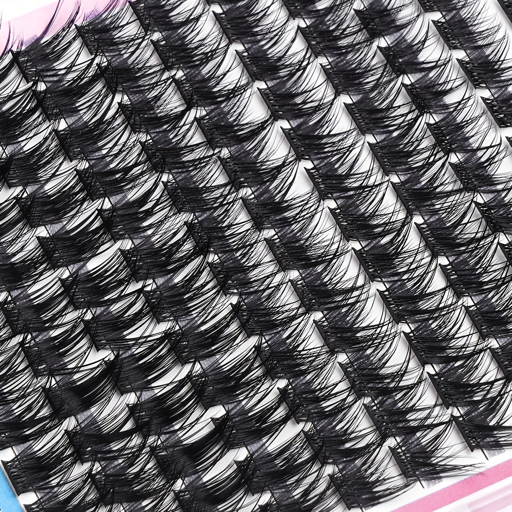 12 Rows False Eyelashes 50P C Curling DIY Eyelash Extensions for Girls & Women