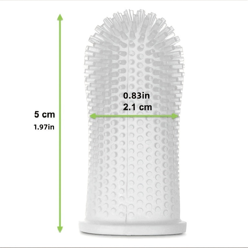 Pet Finger Cover Silicone Teeth Cleaning Toothbrush