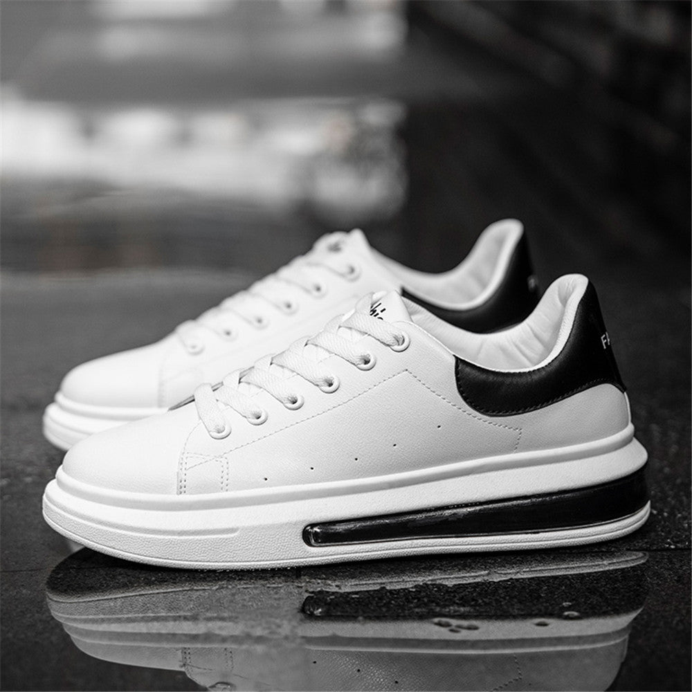 Men's Elevator Shoes Breathable Lace Up Sneakers