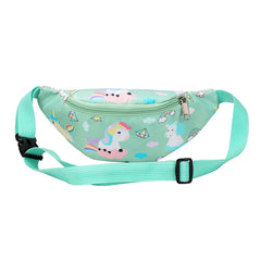 Cartoon Unicorn Dinosaur Kids Waist Bag