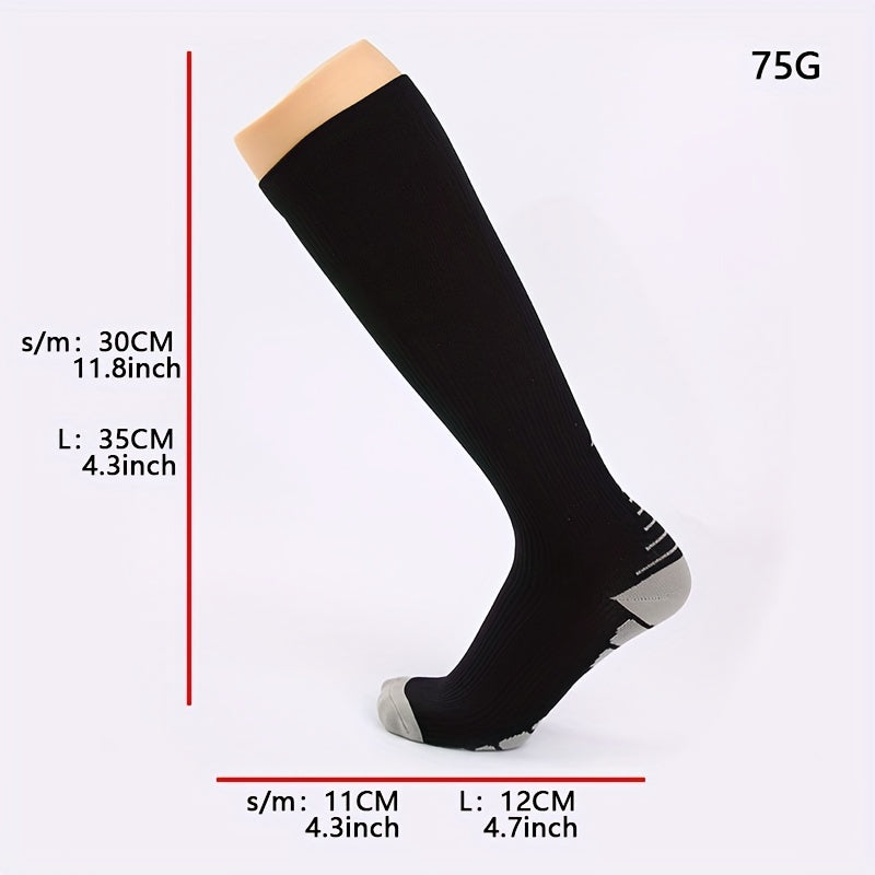 Gradient Compression Socks for Sports & Performance