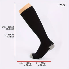Gradient Compression Socks for Sports & Performance