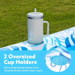 Large Inflatable Floating Bed, Durable Summer Beach Pool Accessory