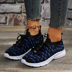Women's Mesh Shockproof Sports Shoes Lightweight Walking Shoes