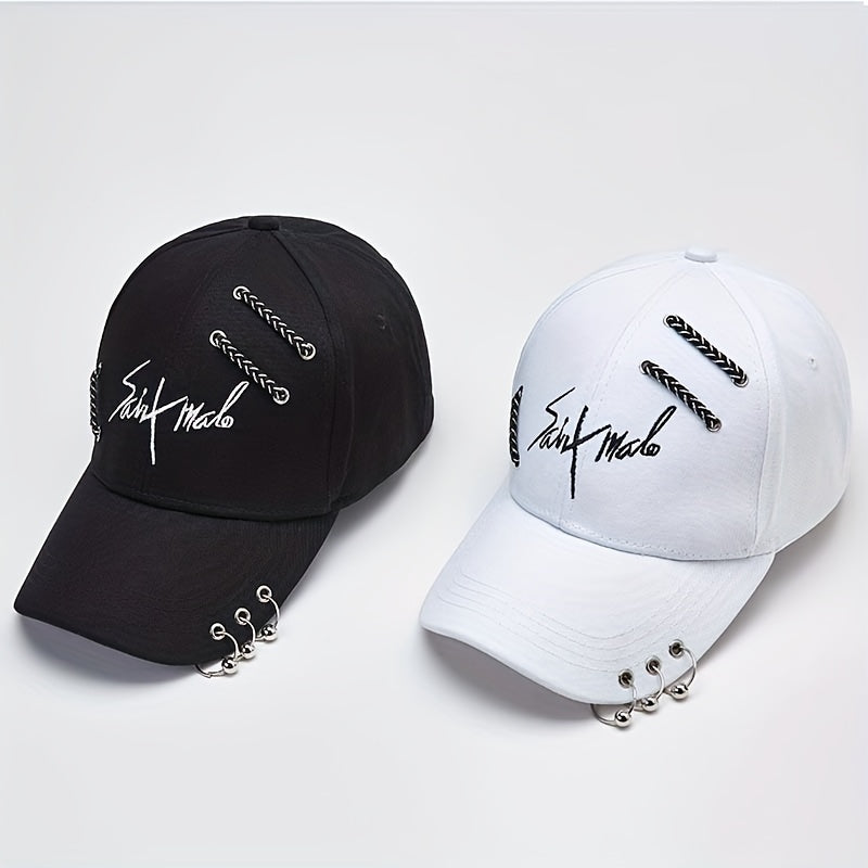 Men's Peaked Cap Sun Protection Sunshade Hat Summer Base
