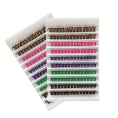 144pcs Cluster Lashes Self Grafting Extension False Eyelashes