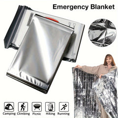 3pcs Windproof Waterproof Thermal Blanket for First Aid and Outdoor Camping