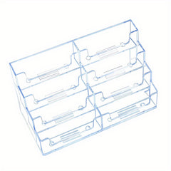 Vertical Business Card Box 4 Layers - Holds 80 Cards/Layer - Counter Display