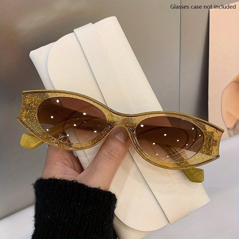 Y2K Mod Cat Eye Sunglass Female Lady Candy Eyewear UV400