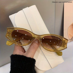 Y2K Mod Cat Eye Sunglass Female Lady Candy Eyewear UV400