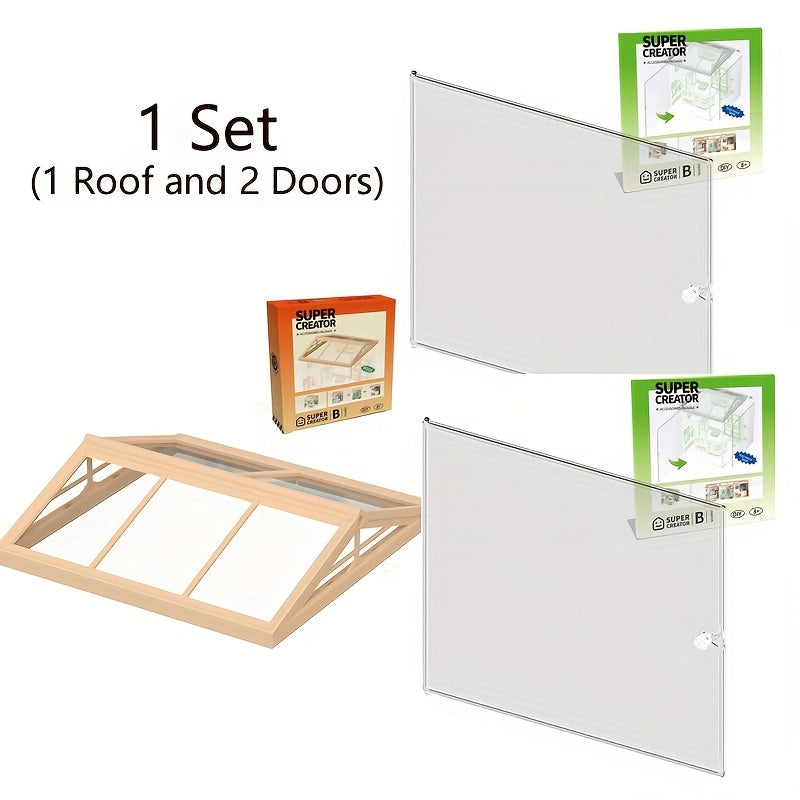 3D Plastic Puzzle Doll House Model Kit DIY DW001B
