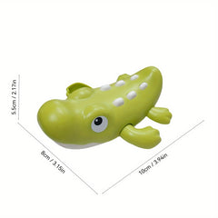 Kids' Crocodile Water Play Toy - Splashing Rotating Plastic Bath Toy