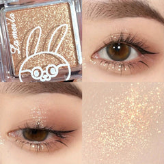 Monochrome Eyeshadow Palette Pearly Glitter Powder