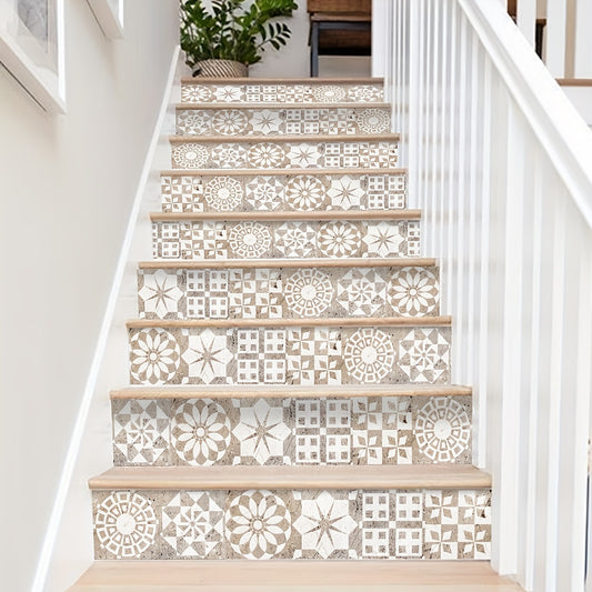 Roll Style Printed Sticker for Stairs 106x18 cm