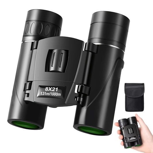 Lightweight 8X21 Binoculars for Outdoor Travel and Camping