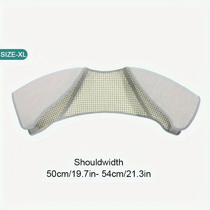 Winter Shoulder & Neck Warm Shawl, Coldproof Pad, Men & Women, Size Up, Wormwood