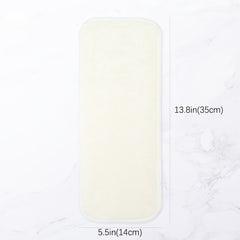2PCS Mumsbest Bamboo Diaper Inserts Reusable & Washable Nappy Liners