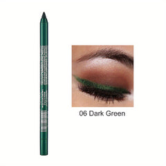 Monochromatic Pearly & Glitter Eyeliner Pen Waterproof Professional Eye Liner