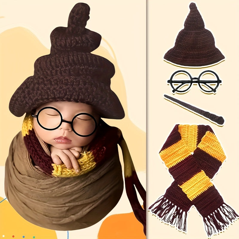 Wizard Photography Props Acrylic Fiber Set for Boys and Girls Birthday