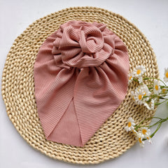 Big Flower Baby Hat Thin Headband Soft Comfortable for Newborns