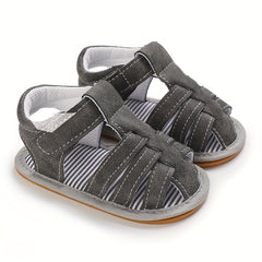 Baby Boys Casual Breathable Sandals - Lightweight Anti Slip Sandals