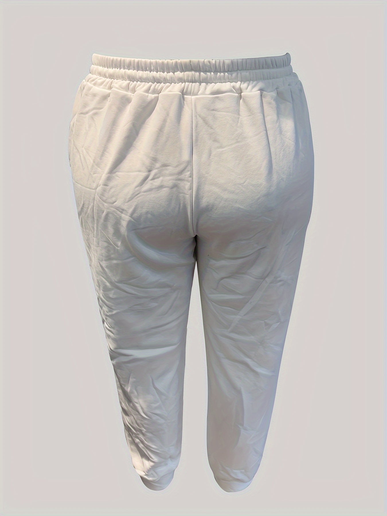  Women's Solid High Rise Joggers