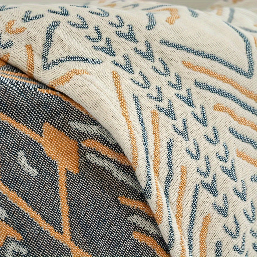 Bohemian Style Sofa Blanket Thick Cotton Soft Cover