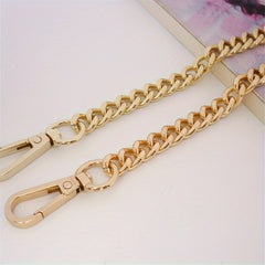 Golden Metal Purse Chain Strap 119 Replacement Handle for Handbags