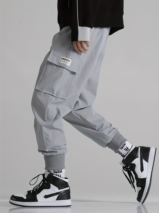 Cargo Pants Men's Casual Techwear Hip Hop Joggers