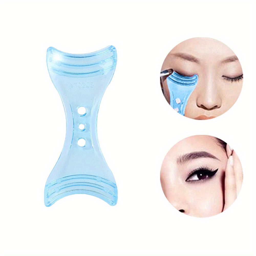 Eyelash Tool with Eyeliner Template Stencil and Comb