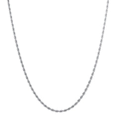1pc Golden Silver Twist Chain Necklace Men Women Couple Necklace