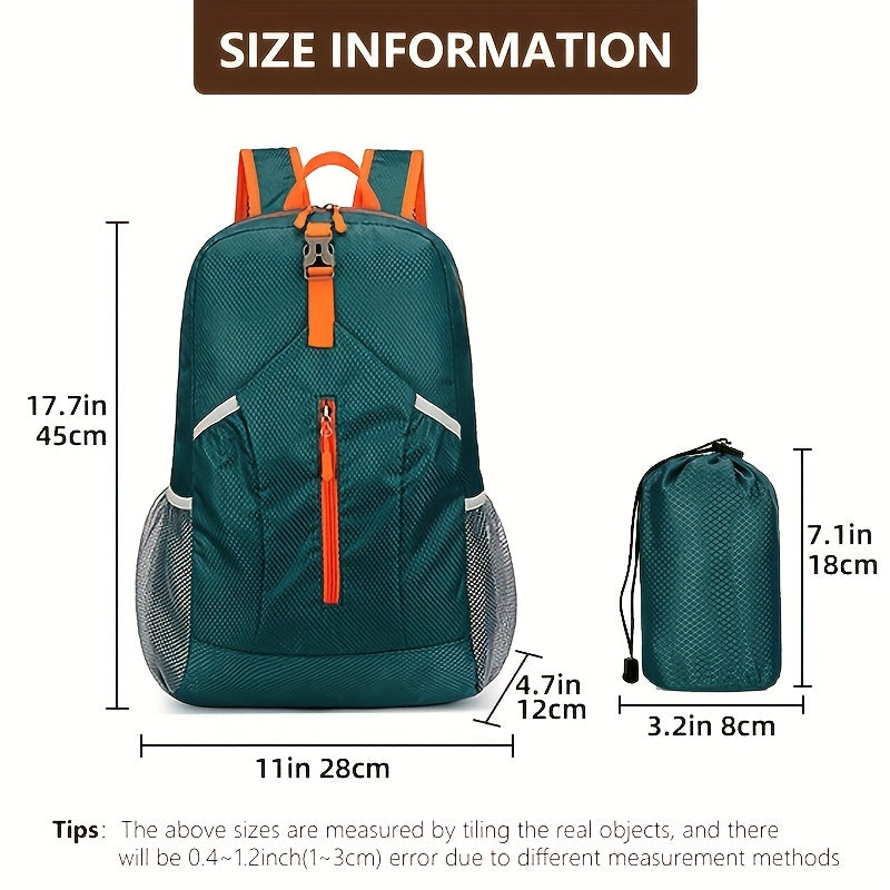 Foldable Waterproof Backpack for Outdoor Camping & Hiking