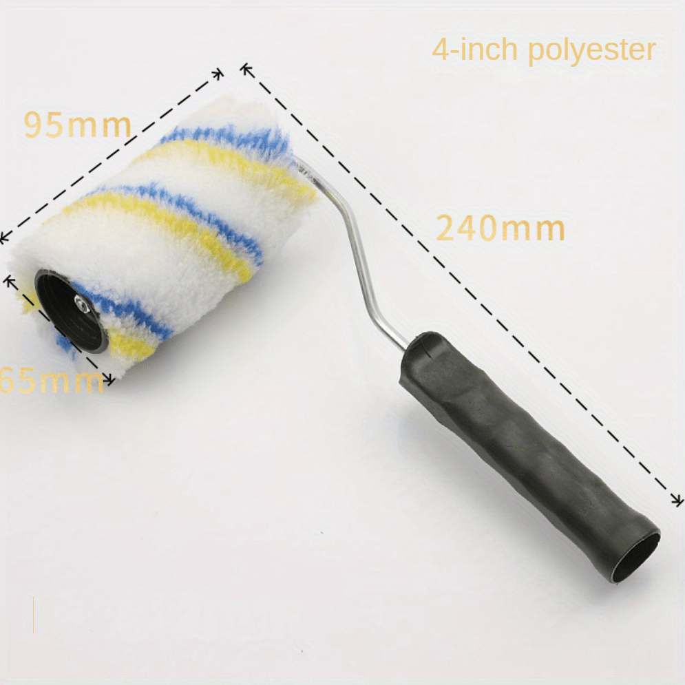 10-32 cm Paint Glue Roller Brush, No Dead Angle Paint Roller