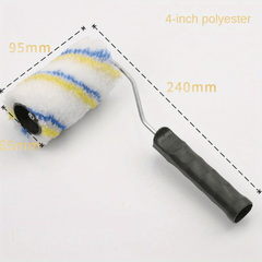 10-32 cm Paint Glue Roller Brush, No Dead Angle Paint Roller