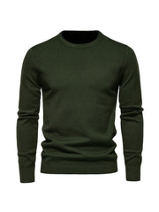 Men's Crew Neck Slim Fit Knit Sweater