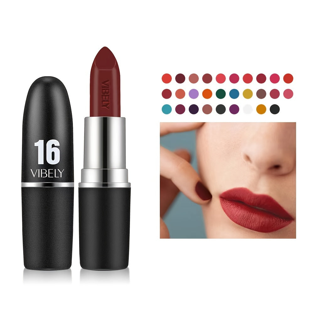 Matte Bullet Lipstick Waterproof & Smudge Proof Tube