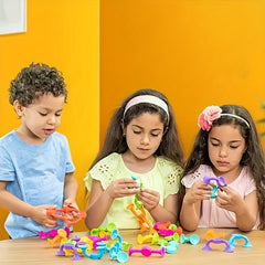 Colorful Suction Cup Building Blocks Sensory Toys