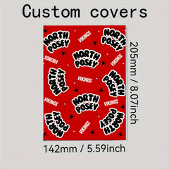 Personalized Viking Themed Notebook - Waterproof Soft Cover