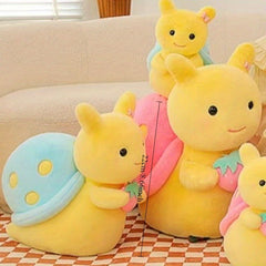 8.66in Cute Snail with Strawberry Doll Set for Birthday Gift