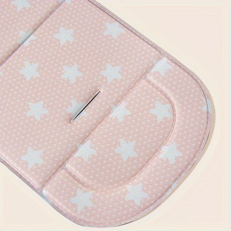 Pink Star Stroller Seat Cushion for Hanging Out