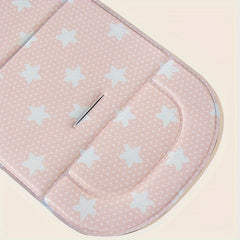 Pink Star Stroller Seat Cushion for Hanging Out