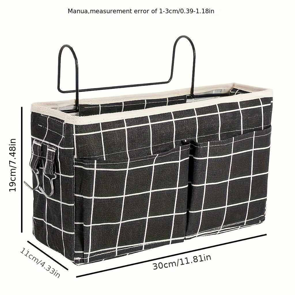 College Dormitory Bed Hanging Storage Bag With Pocket