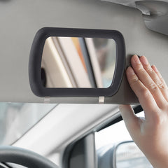 Car Visor Makeup Mirror Stick On Vanity Mirror Sun Shading
