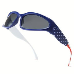American Flag Sunglasses UV Protection Glasses for Men Women